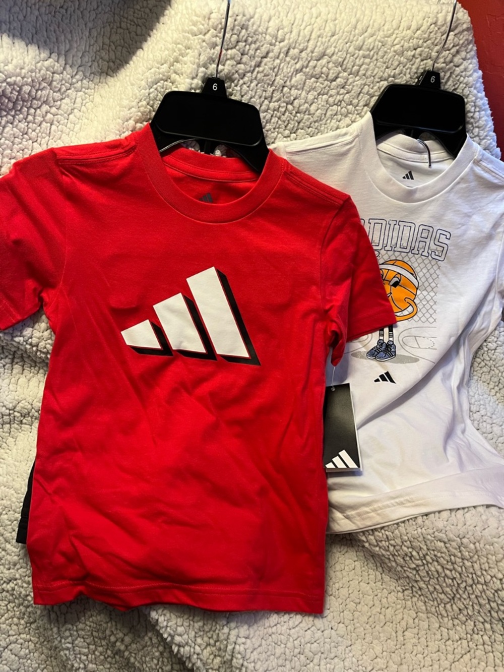 Bundle of 2 NWT Adidas Sets Shorts and T-Shirt Size 6